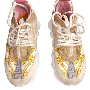 Versace Chain reaction fashion sneakers shoes